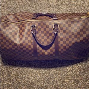 Louis Vuitton duffle bag size 55